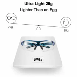 Adaptive Cycling Goggles with Complete UV Protection
