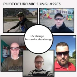 Adaptive Lens Photochromic Cycling Sunglasses