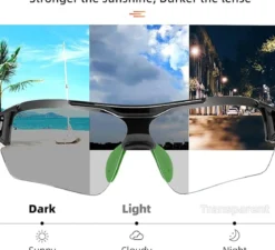 Adaptive Lens Photochromic Cycling Sunglasses