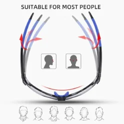 Adaptive Lens Photochromic Cycling Sunglasses