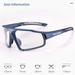 Adaptive Photochromic Cycling Sunglasses (UV400 Lens)