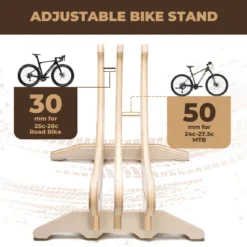 Adjustable Bike Stand Banana-Style
