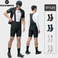Aerodynamic Cycling Socks with Wear-resistant Hee Wicking Athletic Crew