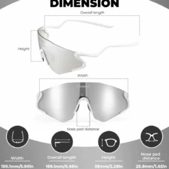 Agile Snake Photochromic Sports Sunglasses