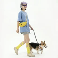Banana Bike Handlebar Bag, Lightweight Crossbody Cycling Bag 1.8L