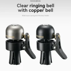 Bicycle Handlebar End Plug Bell 80dB Copper Alloy