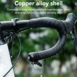 Bicycle Handlebar End Plug Bell 80dB Copper Alloy