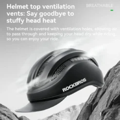 Bike Cycling Helmet with Magnetic Visor