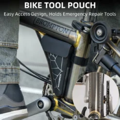 Bike Frame Storage Bag, Waterproof Bicycle Triangle Pouch