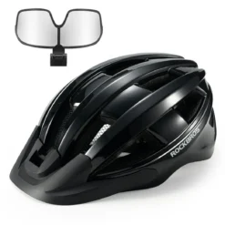 Bike Helmet with Photochromic Visor USB Rechargeable Tail Light