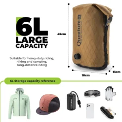 Bikepacking Front Handlebar Rack + Waterproof Compression Pack Set