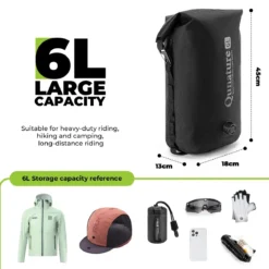 Bikepacking Front Handlebar Rack + Waterproof Compression Pack Set