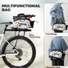 Bike Pannier Bag Double Side Storage with Rain Cover 17L-35L
