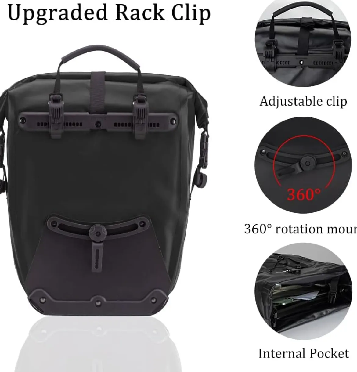 Bike Pannier Waterproof for Rear Rack