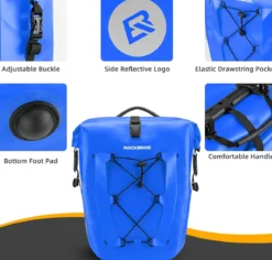 Bike Pannier Waterproof for Rear Rack