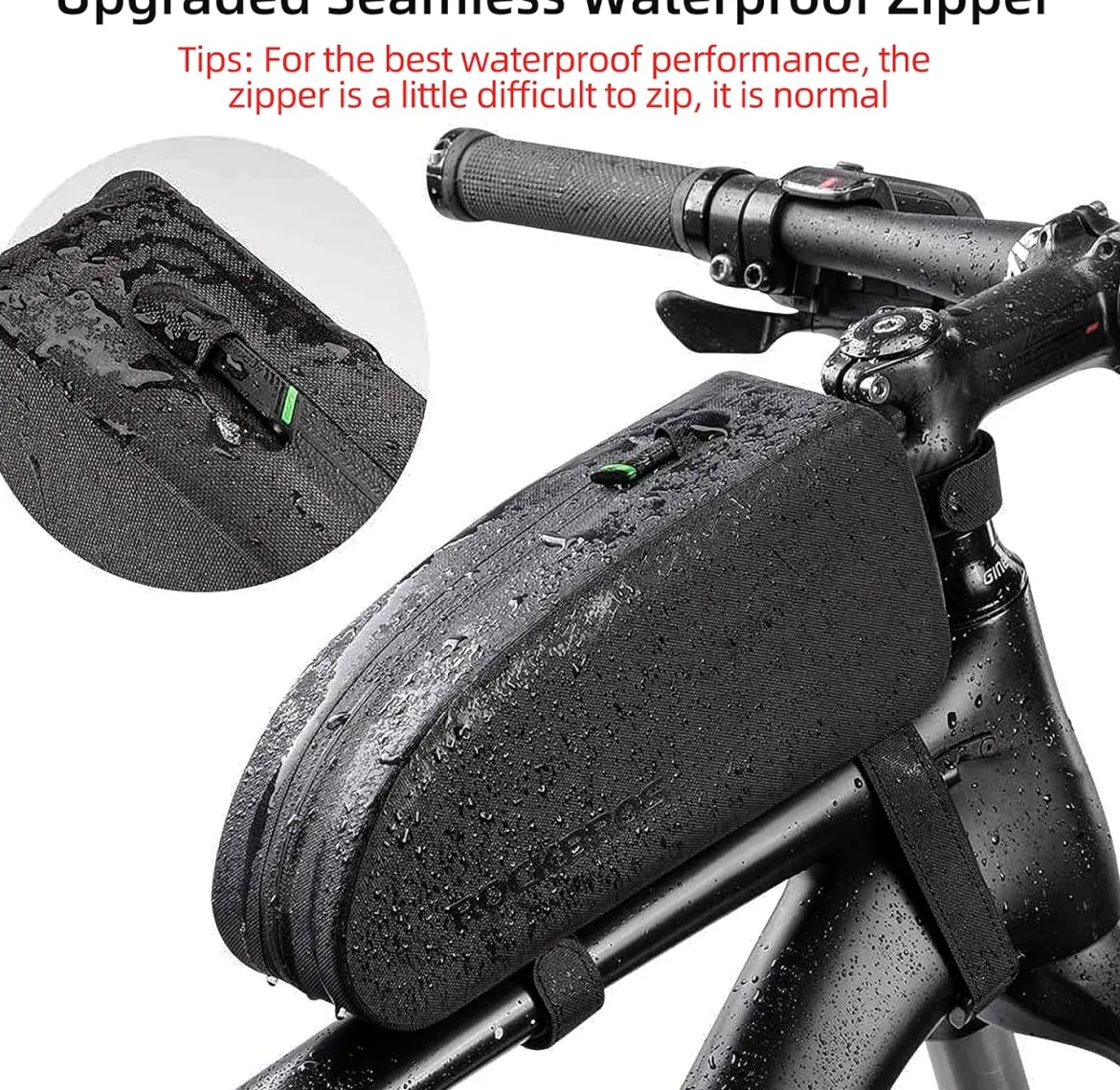 Bike Top Tube Bag for Cycling Essentials
