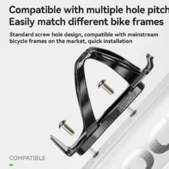 Bike Water Bottle Holder Ultra-Light with Screws Tool
