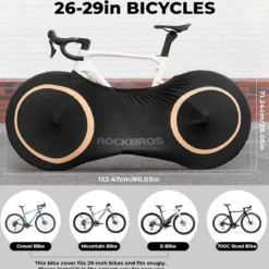 Bike Wheel Cover for 24-29” 700c Mountain Bikes