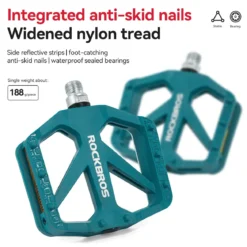 BP2602 Wide Platform Nylon Bike Pedals
