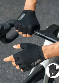 Breathable Anti-Slip Half Finger Cycling Gloves | ROAD TO SKY
