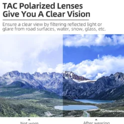 Clear Lens Photochromic Bicycle Glasses (UV400)