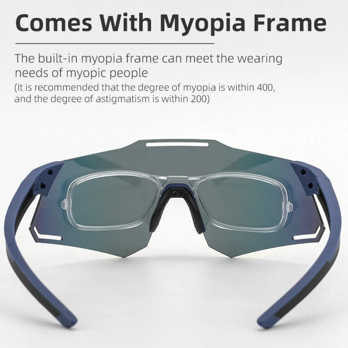 Clear Lens Photochromic Bicycle Glasses (UV400)
