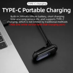 COB Mini Tail Light USB Dual Light Colors
