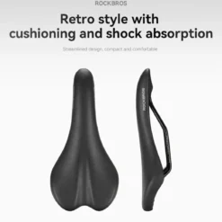 Comfort Bike Saddle with High-Density Foam Cushion