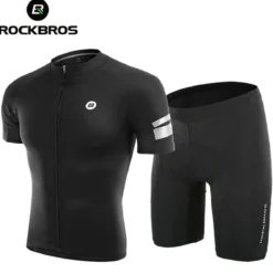 Cycling Jersey Shorts Set Bike MTB Compression Wicking Sport Pants Breathable Coolmax Pad Pants For Men Women