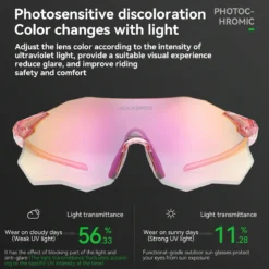 Durable Polarized Cycling Sunglasses with UV400 Protection