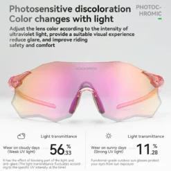 Durable Polarized Cycling Sunglasses with UV400 Protection