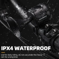 Electric Bike Horn 120dB IPX4 Waterproof for Ebike Scooter