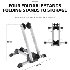 Foldable Alloy Indoor Bike Stand for 20