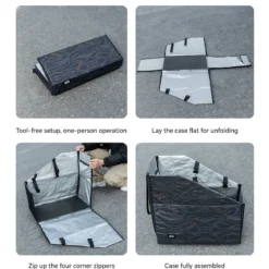 Folding Bike Travel Case Fits 14