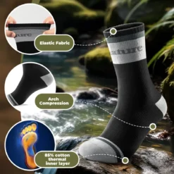 Four-Season Waterproof Socks Breathable for Outdoor Sports