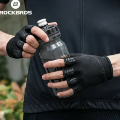 Half-Finger Cycling Gloves with SBR Shock-Absorbing Palm Pads