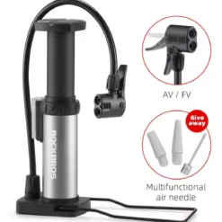 High-Pressure Aluminum Bike Foot Pump