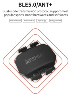 iGPSPORT Bike Speed & Cadence Sensor ANT+ Bluetooth 5.0 IPX7 Waterproof