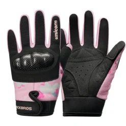 Kids Full Finger Gloves with Hard Shell Protection