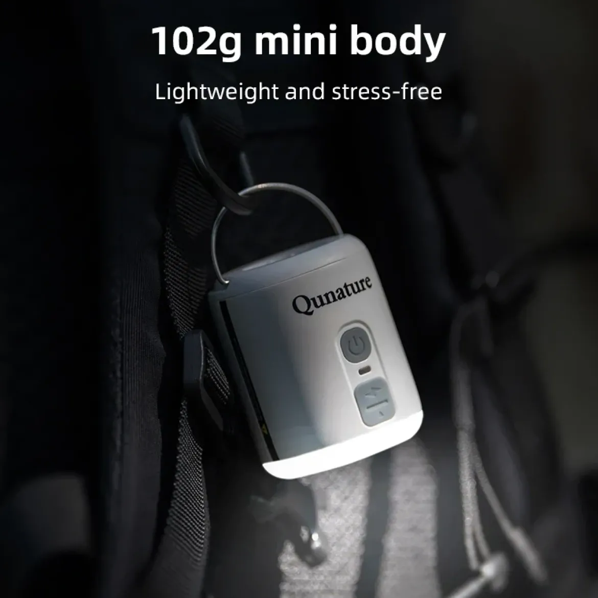4.5KPa Mini Air Pump with 1600mAh Battery & Camping Light