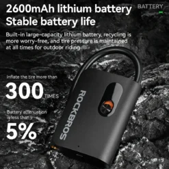 L1 Mini Electric Bike Tire Pump 70PSI