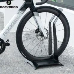 L-Shaped Carbon Steel Floor Rack for Multi-Bike Storage