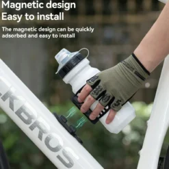 Magnetic Strap-Type Bike Water Bottle Cage Bottle Holder
