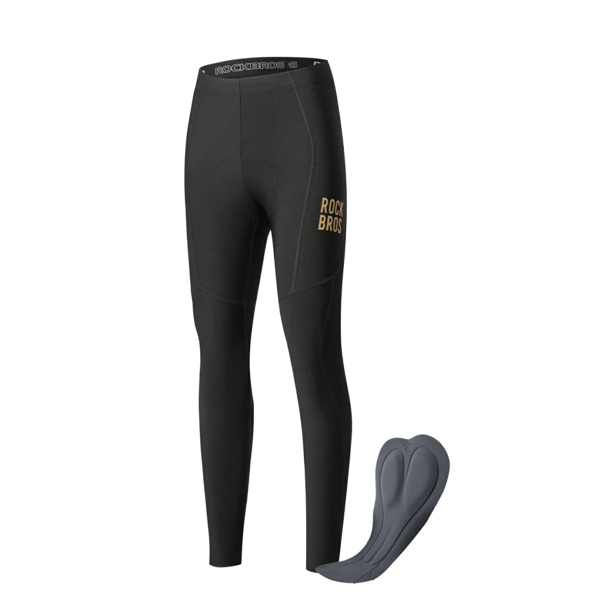 Men‘s Cycling Fleece Tights-Wright for 43–65°F