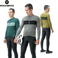 Men‘s Tencel Wool Cycling Jersey Breathable