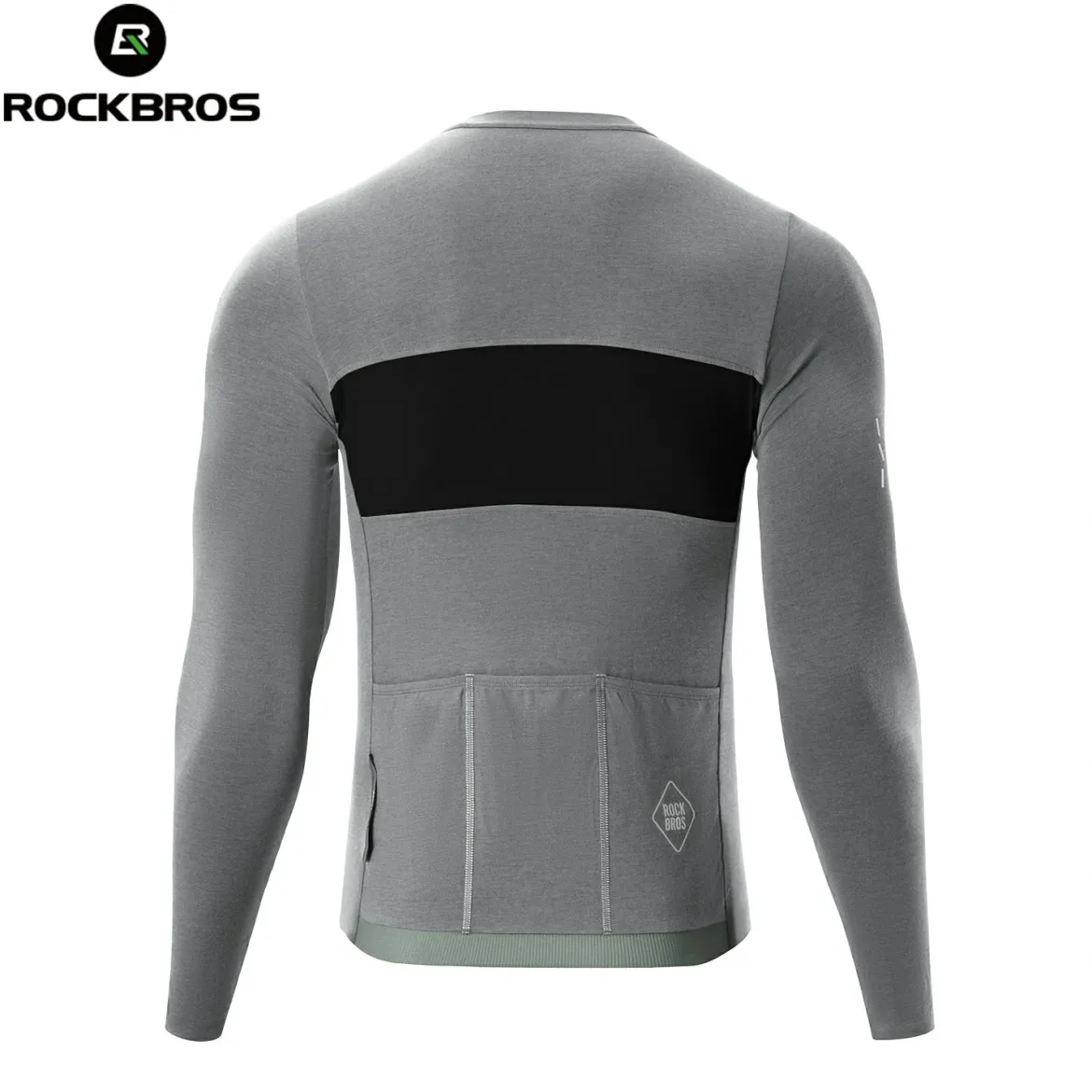 Men‘s Tencel Wool Cycling Jersey Breathable