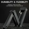 Mini Folding Bike Lock with Mount Bracket