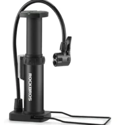 Mini Portable Aluminum Bike Floor Pump with Presta and Schrader 100PSI