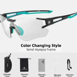 Photochromic Sports Goggles for Biking
