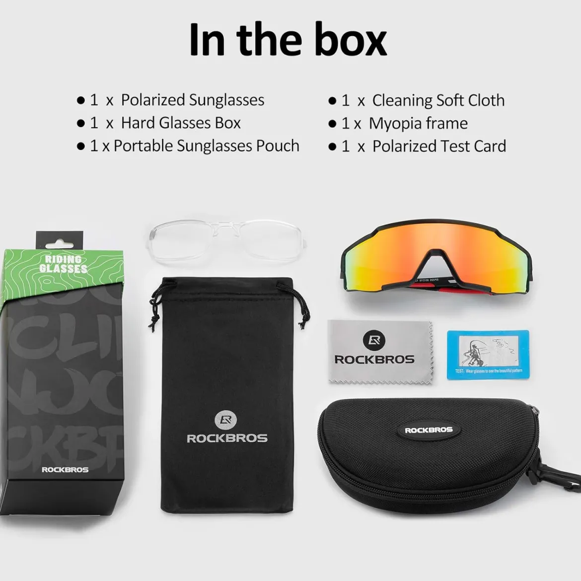 Polarized Cycling Sunglasses (UV400)
